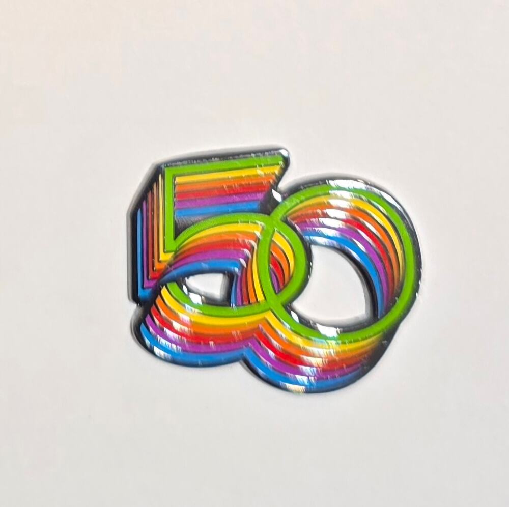 Apple 50th Anniversary Magnetic Pin